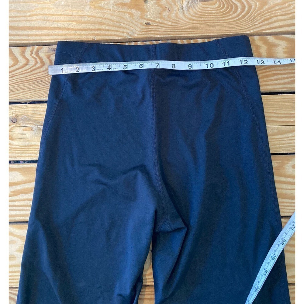 Nike Dri Fit Crop Leggings Size Medium Women’s Black - Picture 7 of 8